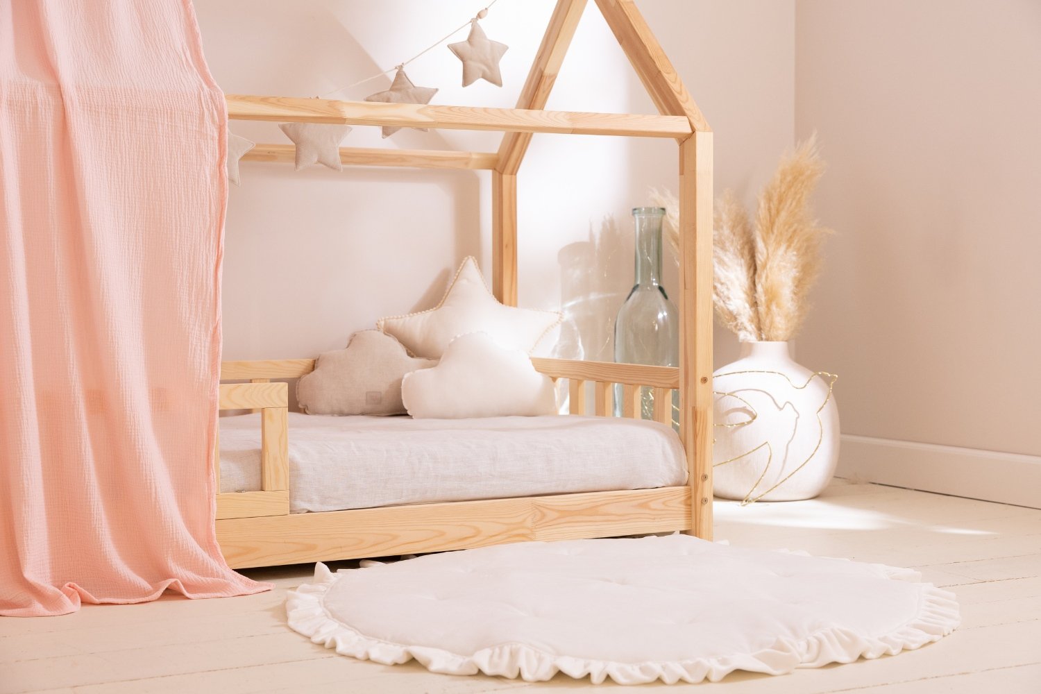 Bed Canopy - Pink - Model K