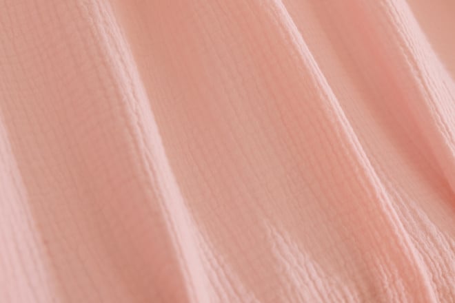 Telo per Letto a Capanna Rosa - Modello K