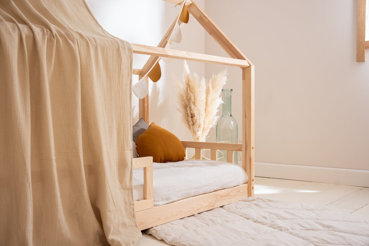 Bed Canopy - Sandy Beige - Model K