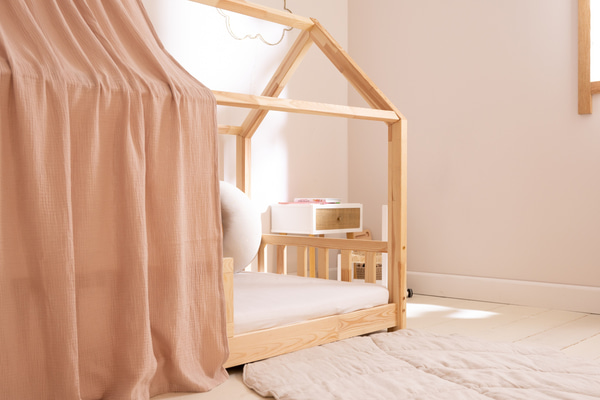 Hausbett-Himmel - Kakao - Modell K