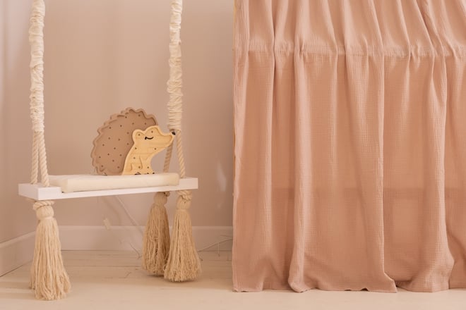 Ecru Wood Swing