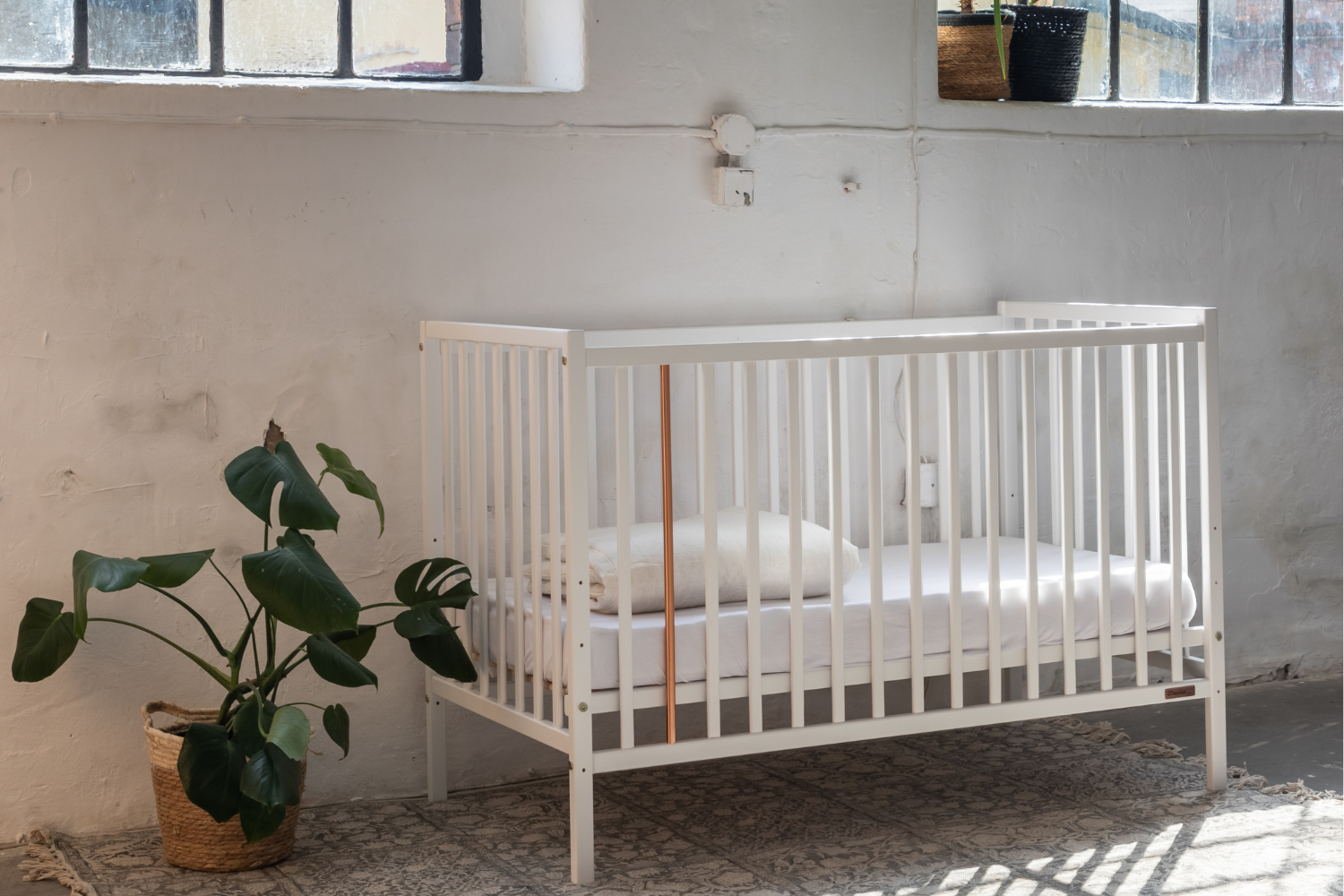 Silva Cot Branco 60x120