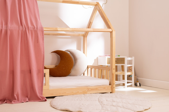 Plachta pro domeček postel Retro Rose – Model K