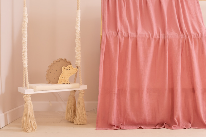 Plachta pro domeček postel Retro Rose – Model K