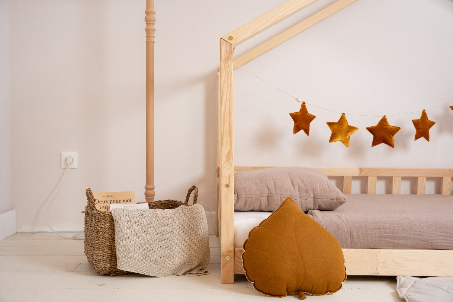 - Lit Cabane DK 90x190cm - Bois Naturel (Mon Lit Cabane) - Image 9