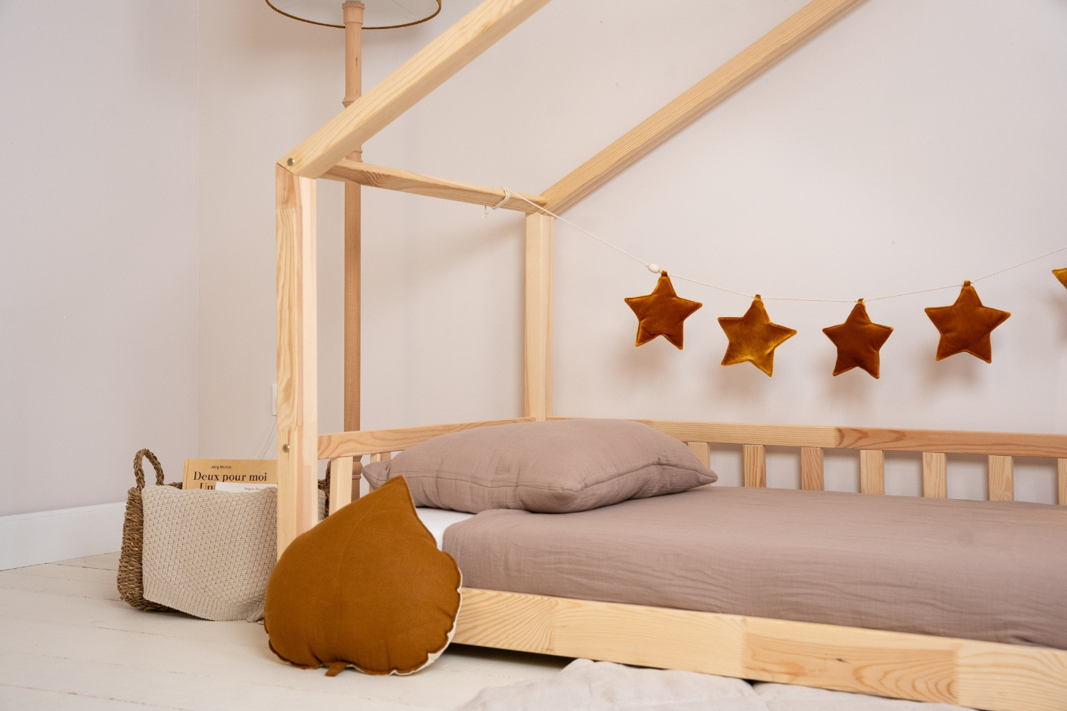 - Lit Cabane DK 90x190cm - Bois Naturel (Mon Lit Cabane) - Image 12