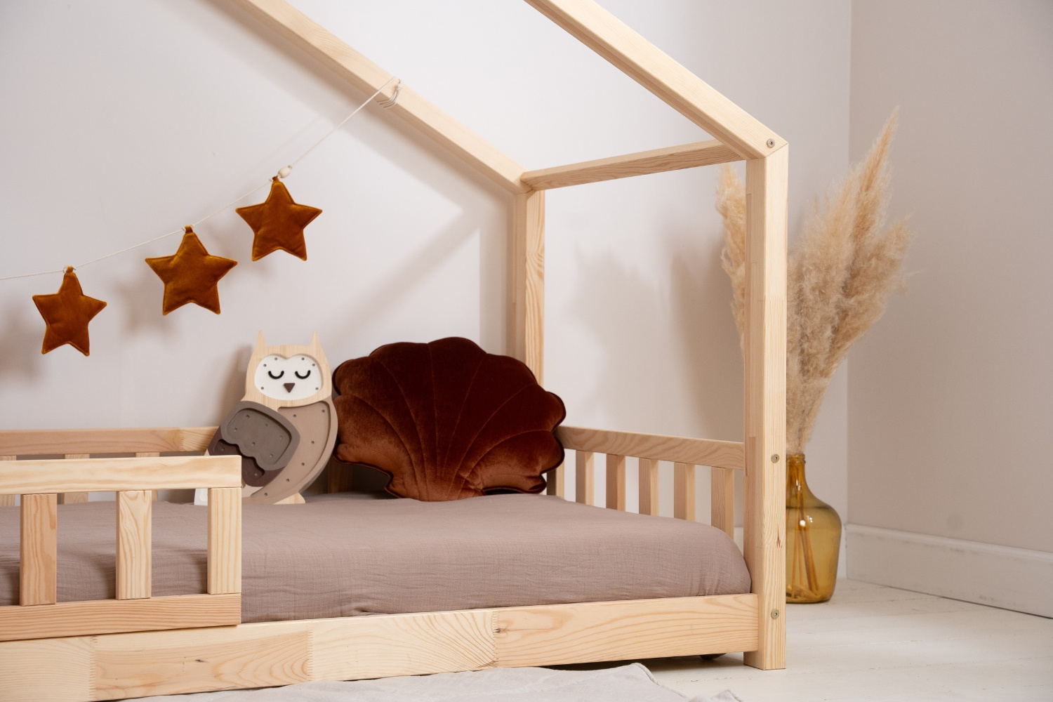 - Lit Cabane DK 90x190cm - Bois Naturel (Mon Lit Cabane) - Image 2