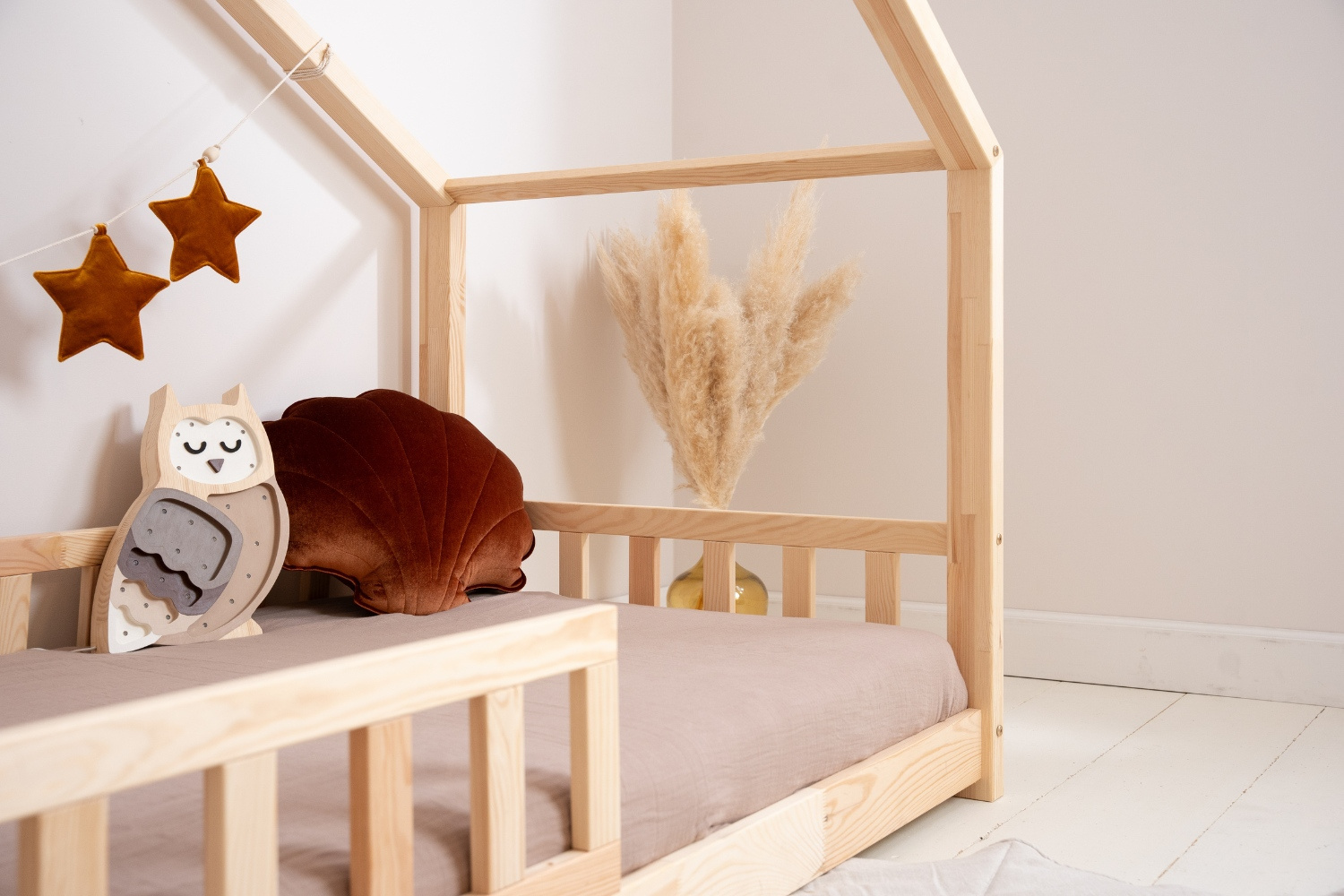 - Lit Cabane DK 90x190cm - Bois Naturel (Mon Lit Cabane) - Image 4