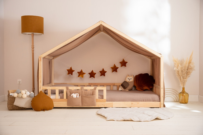 Domeček postel DK 90x190