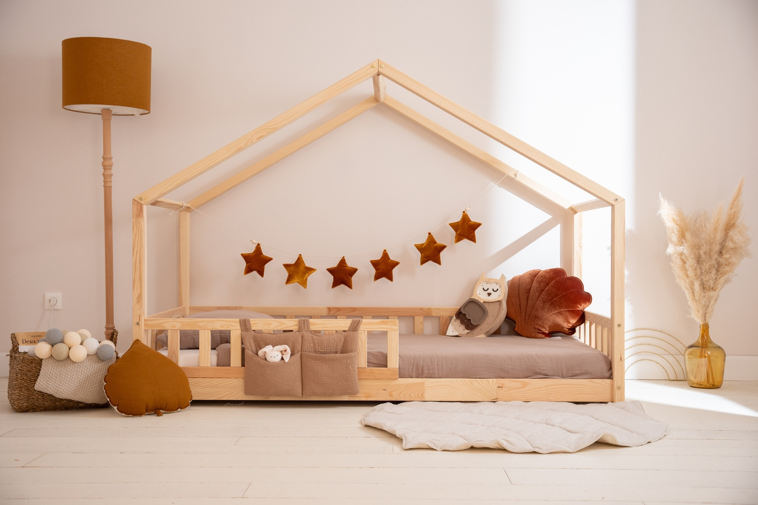 - Lit Cabane DK 90x190cm - Bois Naturel (Mon Lit Cabane) - Image 7