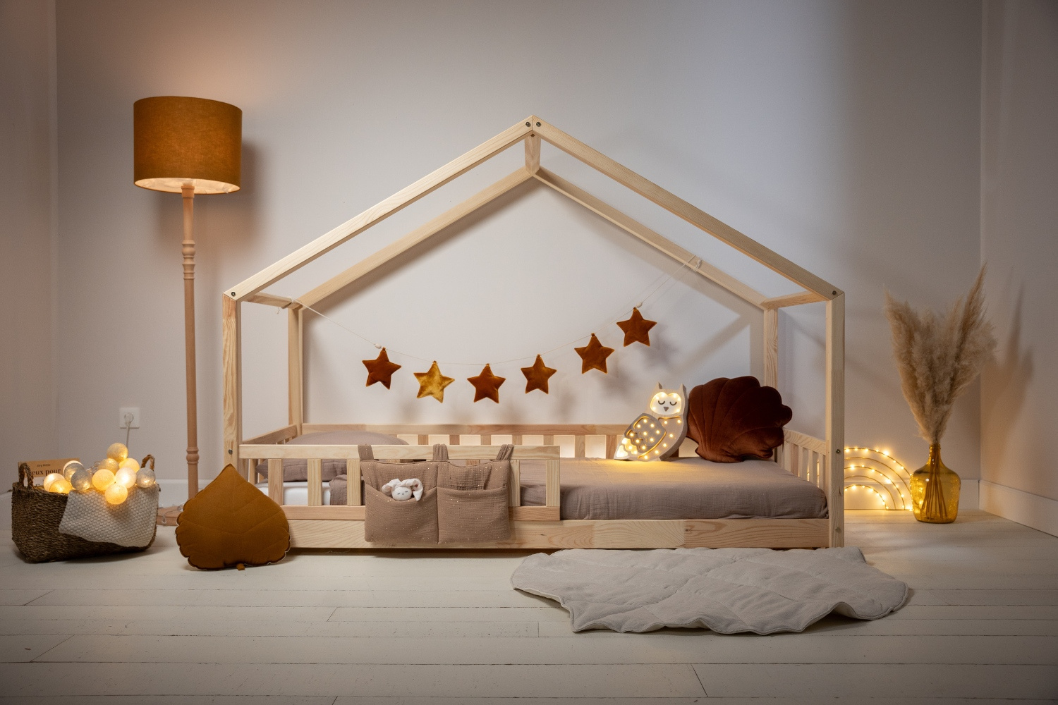 - Lit Cabane DK 90x190cm - Bois Naturel (Mon Lit Cabane) - Image 14