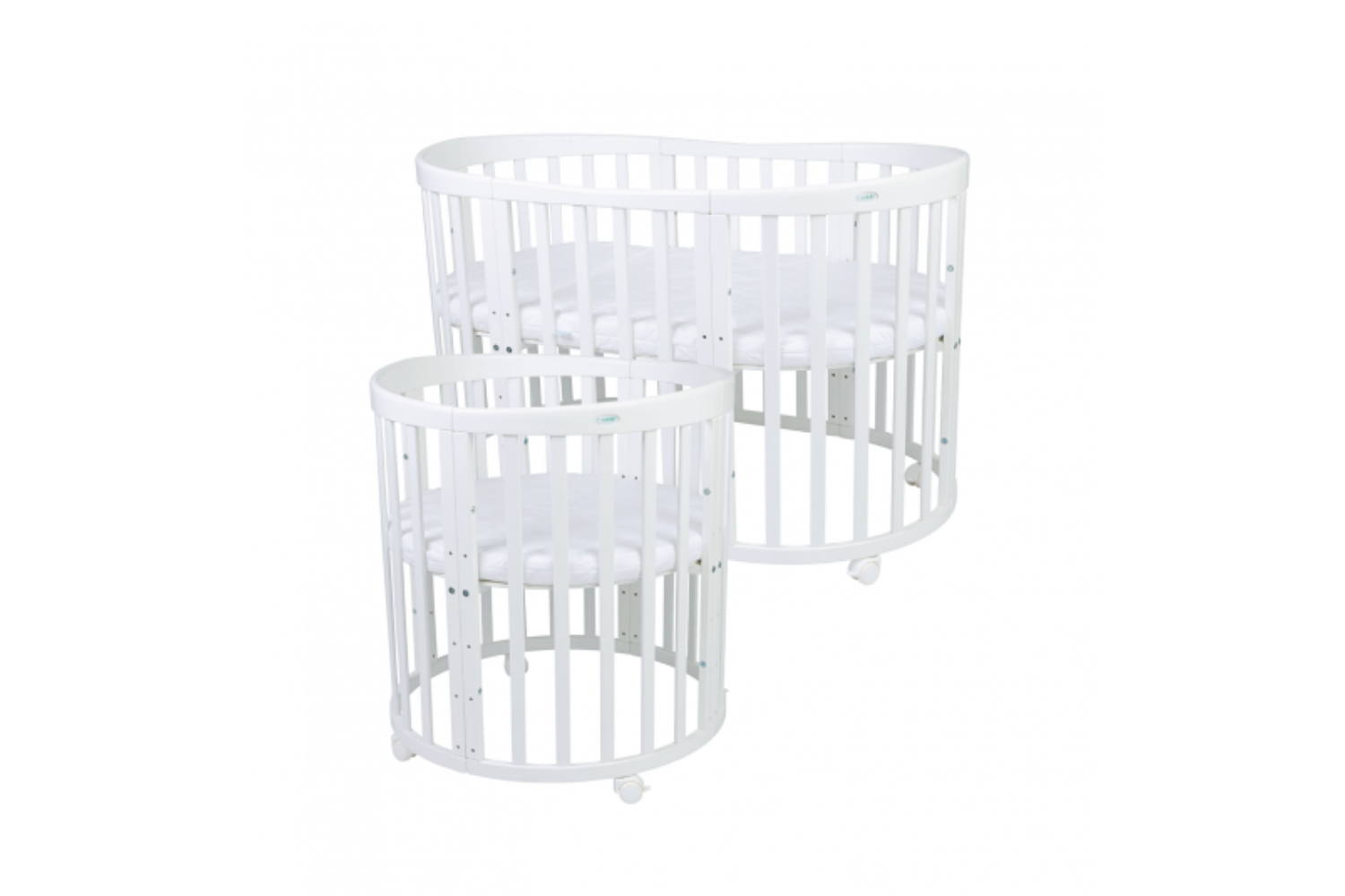 7 in 1 Evolving Cradle - White 7 in 1 Evolving Cradle - White