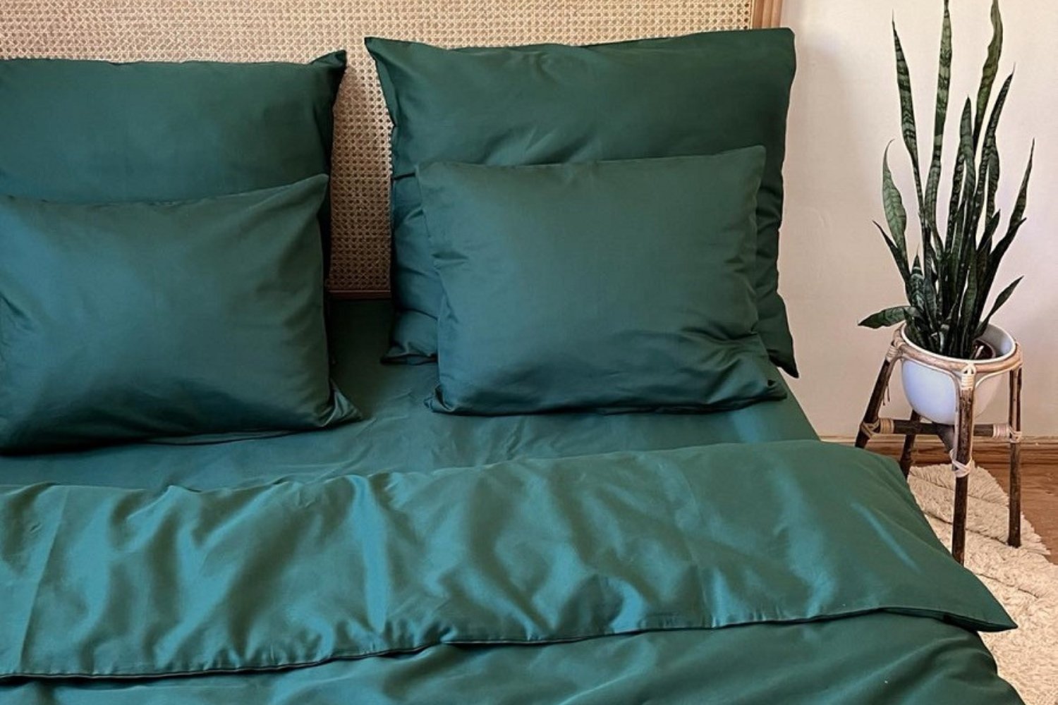 Emerald Green Duvet Set 140x200