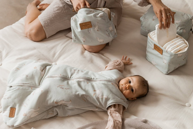 Saco de dormir Happy Goose Olive Entretiempo