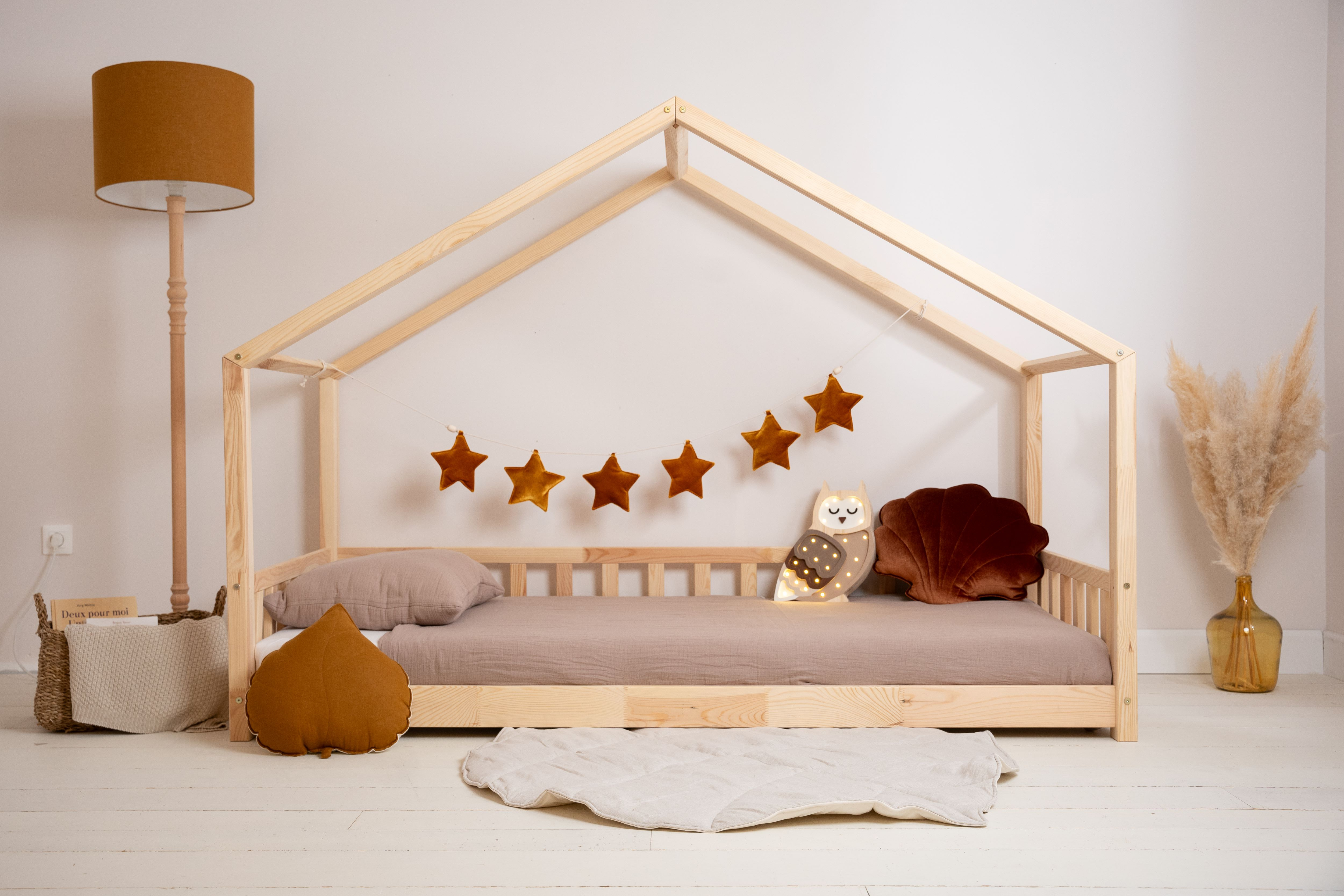 - Lit Cabane DK 90x190cm - Bois Naturel (Mon Lit Cabane) - Image 15