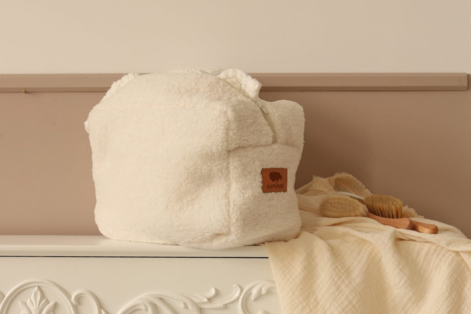 Trousse de toilette Boucle Vanille