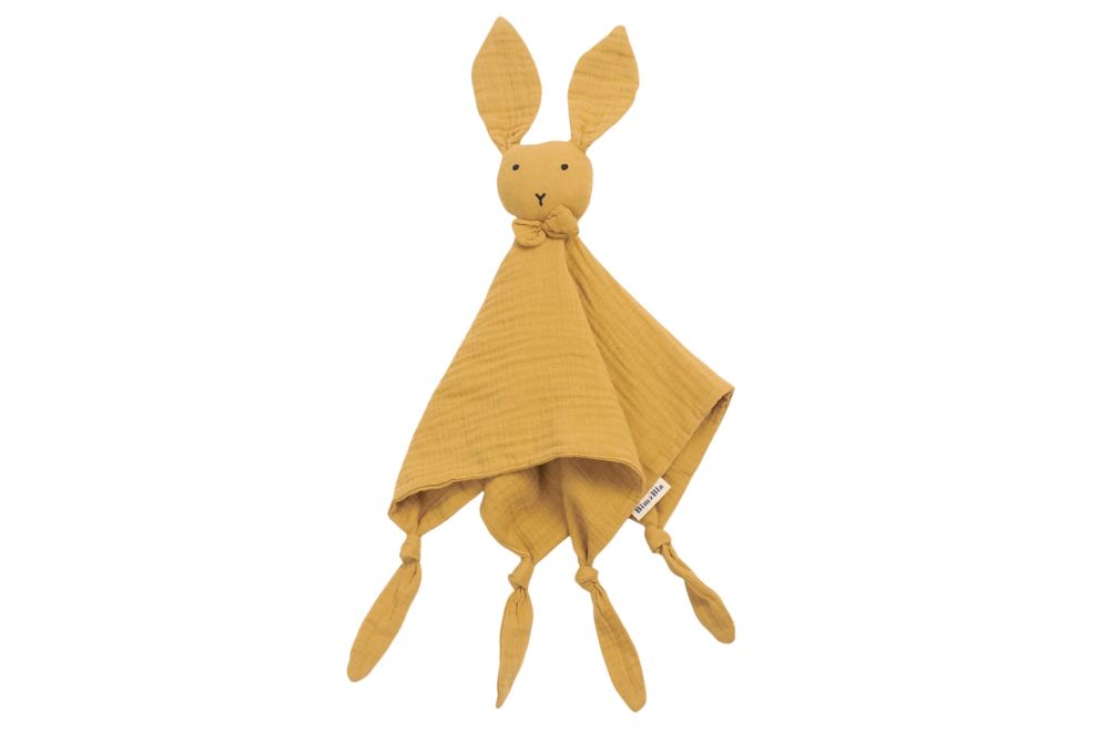 Mustard Rabbit Comforter