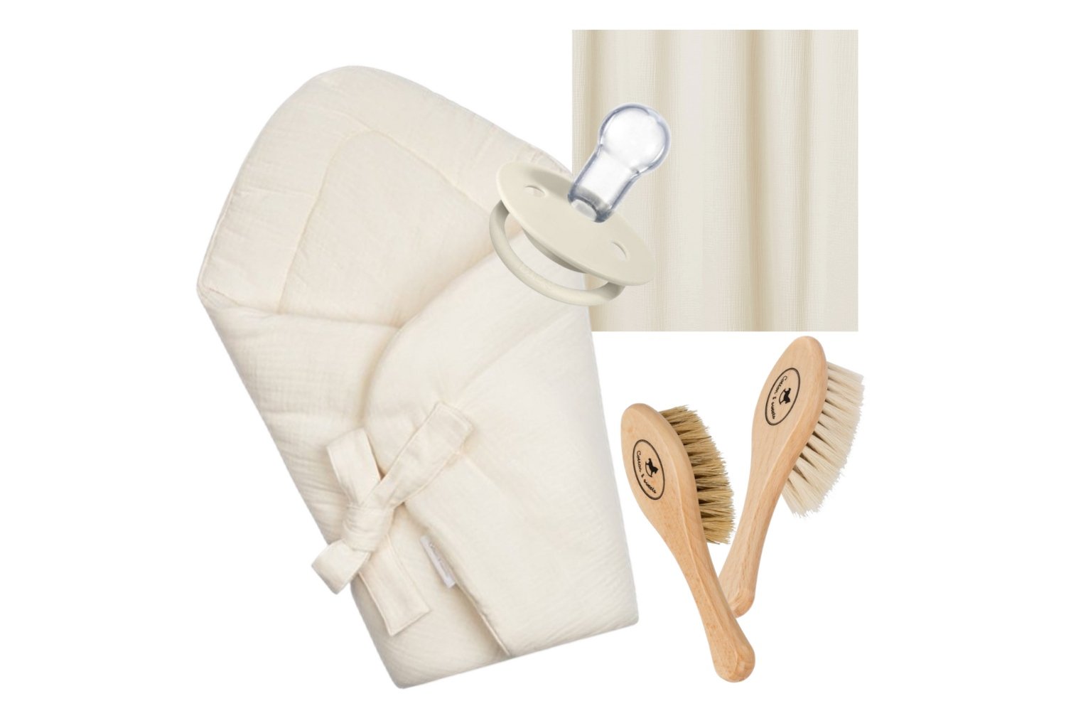 Vanills Baby Gift Set with Swaddle Bag