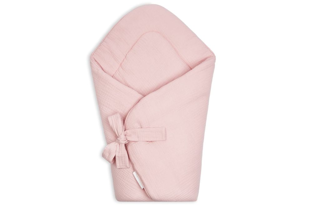 Pink Baby Gift Set with Swaddle Bag