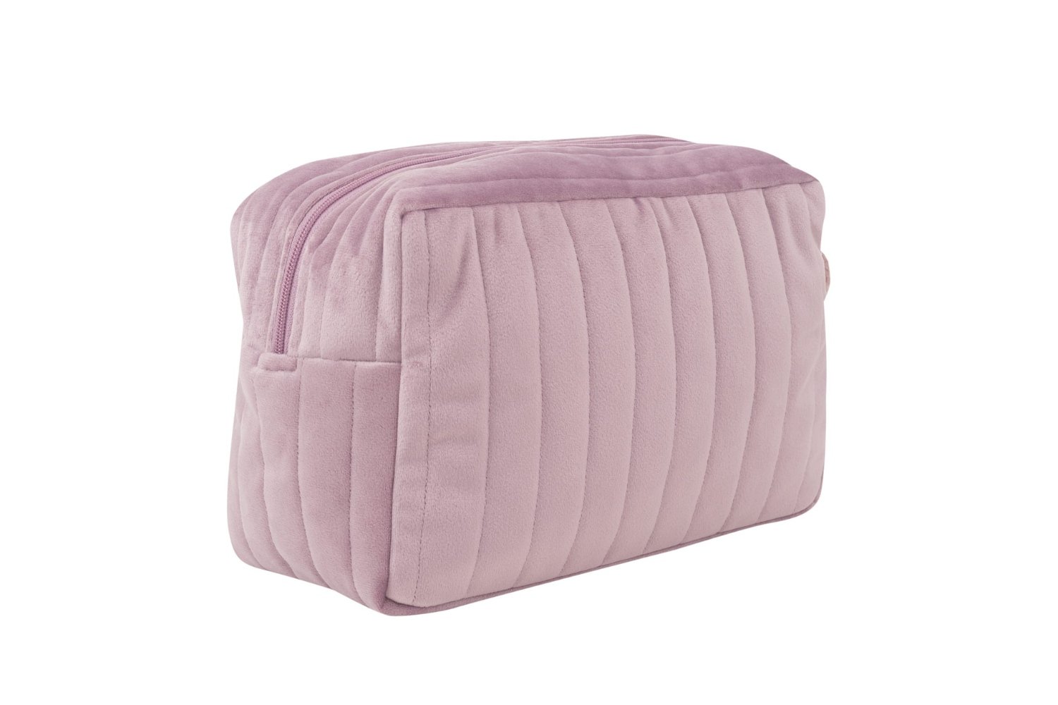 Trousse de toilette matelassée Rose Poudré