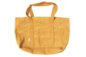Borsa Fasciatoio in Velluto a Coste Giallo Intenso