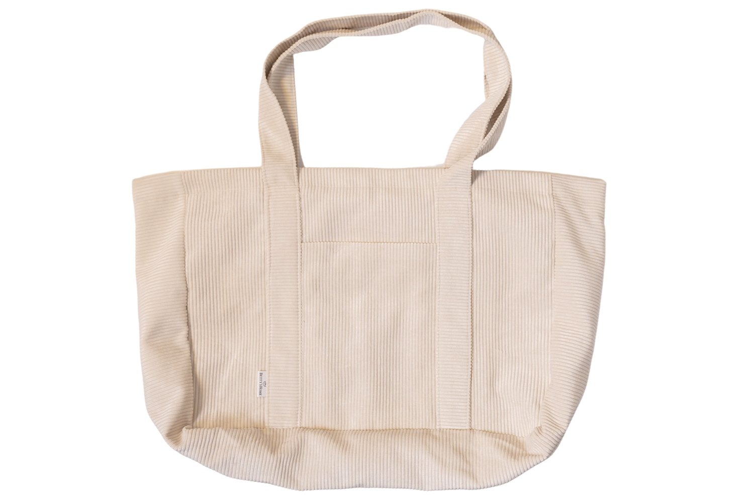 Saldi Estivi - Borsa Fasciatoio in Velluto a Coste Crema
