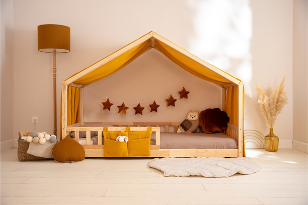 Bed Organiser - Mustard
