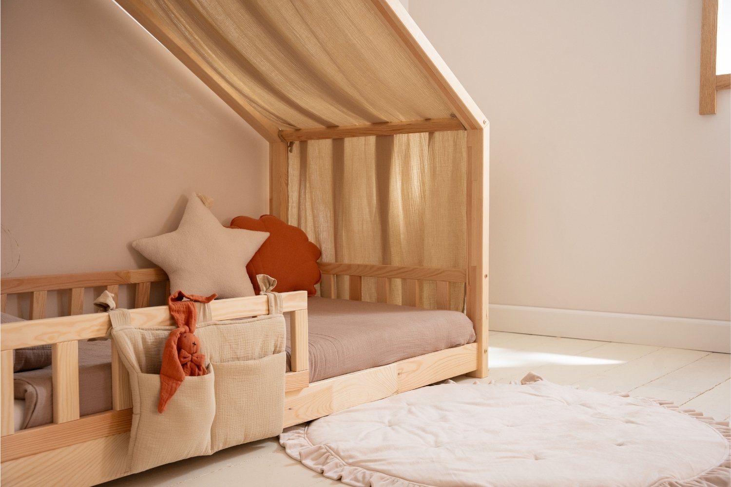 Tasca per letto - Sandy Beige