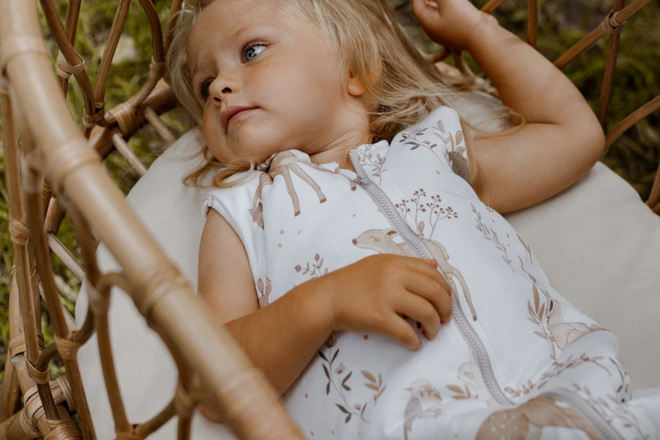 Gigoteuse à Pieds Forest Friends 1-2 ans 