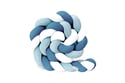 Contorno de Cama 3 cordas - Ice Blue, Petrol Blue i Branco