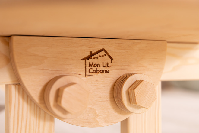 Tavoletta Rotondo in Legno - Naturale