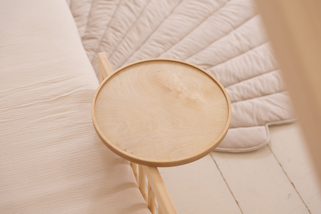 Tavoletta Rotondo in Legno - Naturale