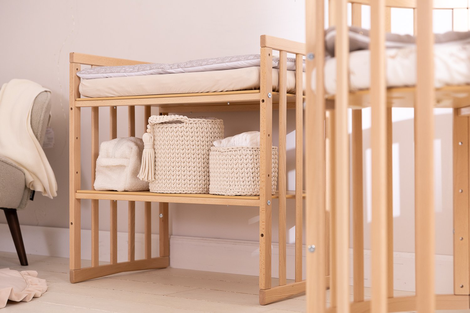 7 in 1 Evolving Cradle - Natural 7 in 1 Evolving Cradle - Natural