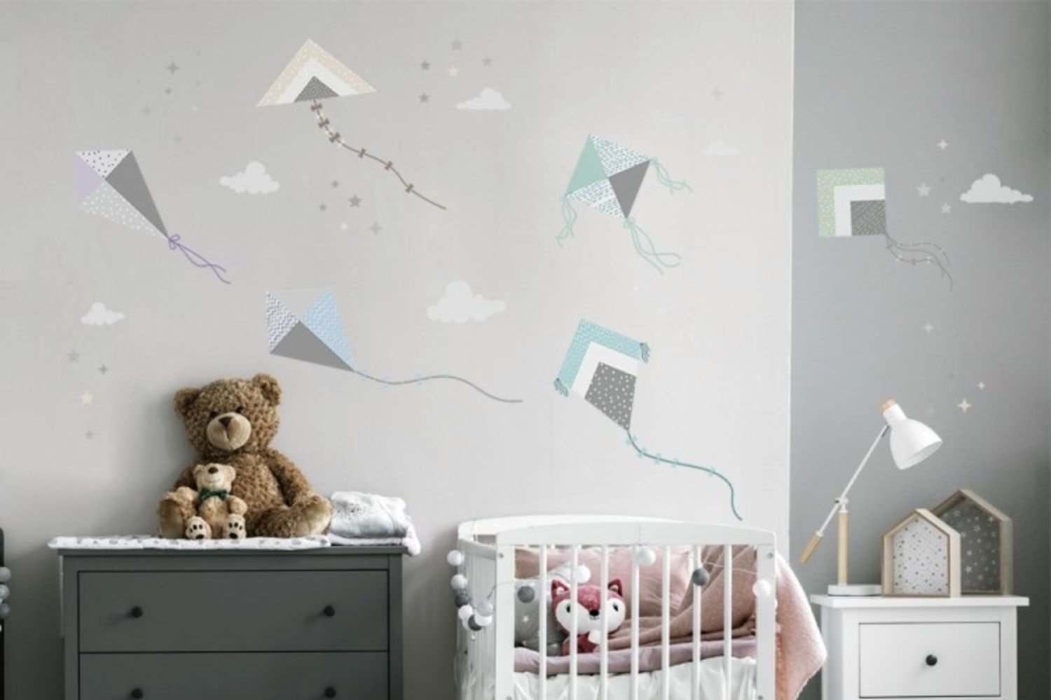 Sticker Cerfs-Volants Multicouleurs Sticker Cerfs-Volants Multicouleurs