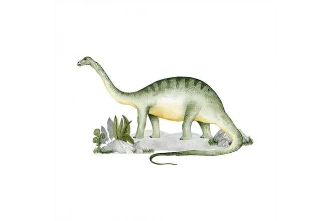 Samolepka Brontosaurus