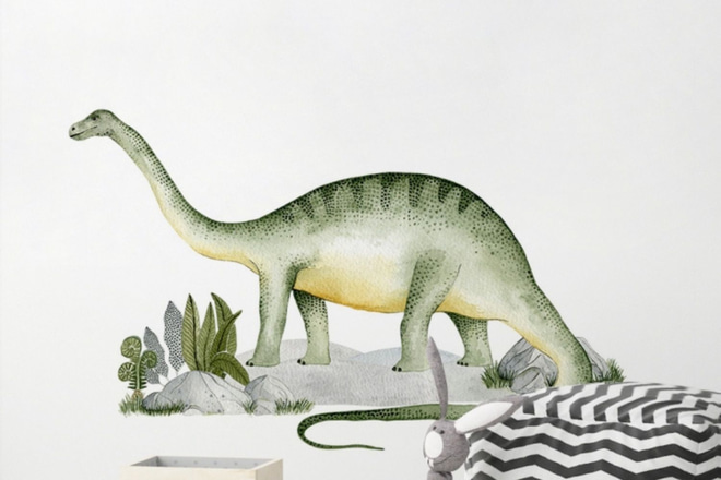 Samolepka Brontosaurus