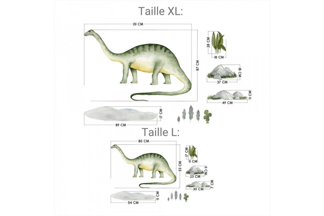 Samolepka Brontosaurus
