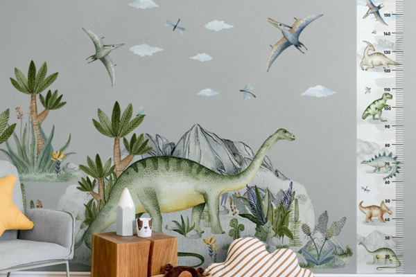 Samolepka Brontosaurus s Horou