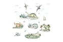 Set Dinosaures Stickers