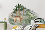 Stickers Triceratops y Tiranozaurio 