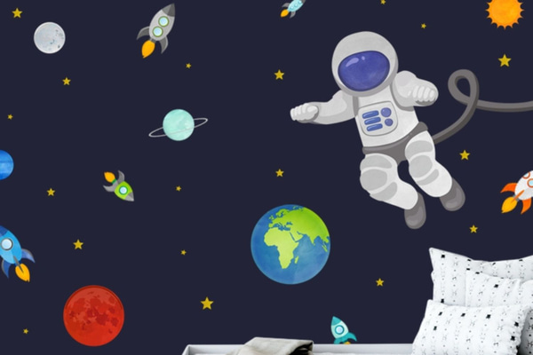 Stickers Autocolante de Astronauta