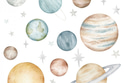 Planeten Stickers