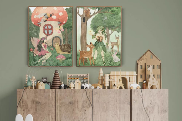 Cartaz de Fada e fulvo