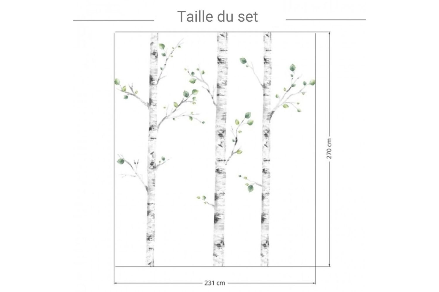 Set Alberi, Uccelli e Daino