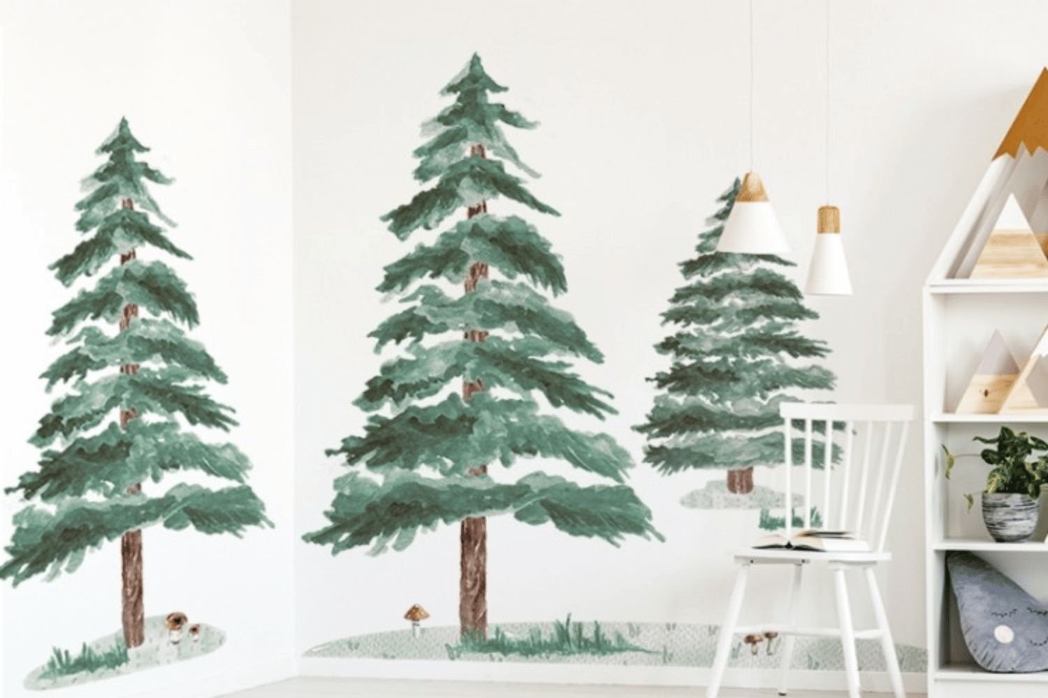 Set of 3 Pine Trees