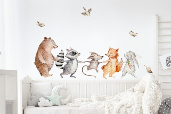 Stickers Animais da Floresta