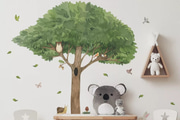 Stickers Arbre et Animaux