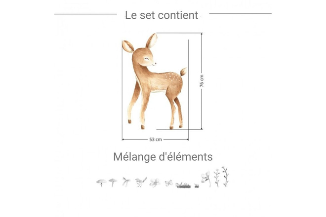 Sticker Bambi 
