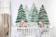 Sticker Floresta & Urso