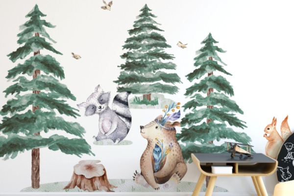 Stickers Animais da Floresta